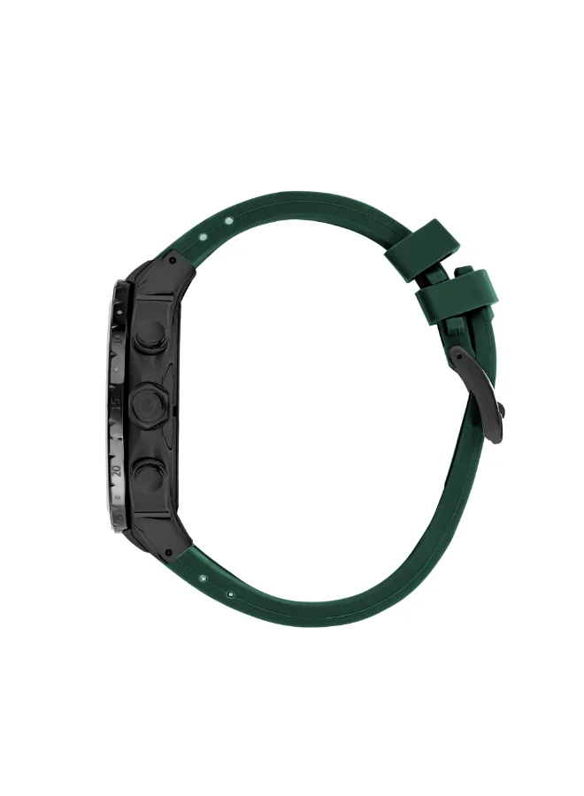 كوانتوم Men's Silicone Chronograph Watch HNG814.675 - 46 mm